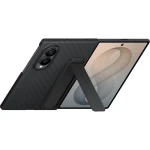 Etui + 2x folia antyrefleksyjna Samsung Carbon Standing Case do Galaxy Z Fold8, czarne
