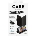 Etui z klapką Care by PanzerGlass Wallet Case with Kickstand do Galaxy A27 5G, czarne