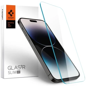 OUTLET: Szkło do etui Spigen Glas.tr Slim 1-Pack do iPhone 14 Pro