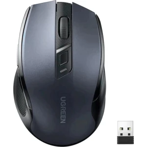 OUTLET: Myszka bezprzewodowa Ugreen MU006, USB 2.4GHz, 4000 DPI, czarna
