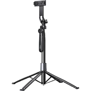 OUTLET: Uchwyt, kijek, statyw 4-nożny z pilotem Ugreen P849 Selfie Stick Bluetooth 5.0, czarny