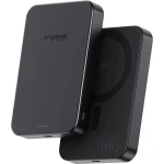 Powerbank indukcyjny 10000mAh do MagSafe, USB-C 20W, Qi2, Empower Bank, kabel w zestawie, czarny