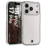 Etui Bizon Case Halo do iPhone 18 Pro / 17 Pro, przezroczyste