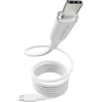 Kabel magnetyczny z oplotem USB-C - USB-C, Empower Magnetic 240W PD 3.1 EPR, QC5, 1.5 m, srebrno biały