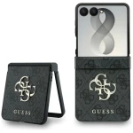 Etui Guess Hardcase 4G Big Metal Logo do Galaxy Z Flip8, czarne