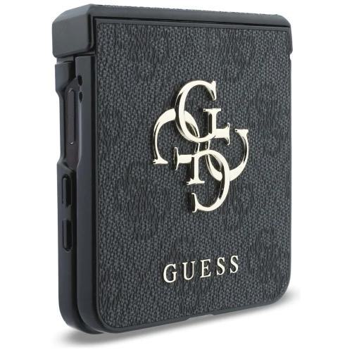Etui Guess Hardcase 4G Big Metal Logo do Galaxy Z Flip8, czarne