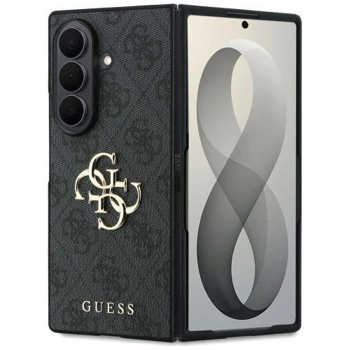 Etui Guess Hardcase 4G Big Metal Logo do Galaxy Z Fold8 Ultra, czarne