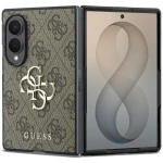 Etui Guess Hardcase 4G Big Metal Logo do Galaxy Z Fold8, brązowe