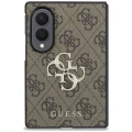 Etui Guess Hardcase 4G Big Metal Logo do Galaxy Z Fold8, brązowe
