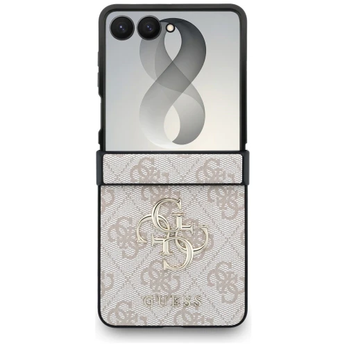 Etui Guess Hardcase 4G Big Metal Logo do Galaxy Z Flip8, różowe