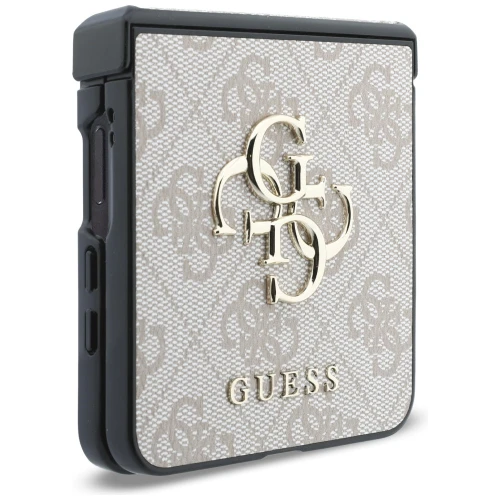 Etui Guess Hardcase 4G Big Metal Logo do Galaxy Z Flip8, różowe