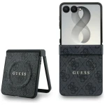 Etui Guess Hardcase 4G Classic MagSafe do Galaxy Z Flip8 do MagSafe, czarne