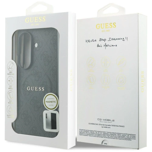 Etui Guess Hardcase 4G Classic MagSafe do Galaxy Z Fold8 Ultra do MagSafe, czarne