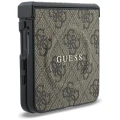 Etui Guess Hardcase 4G Classic MagSafe do Galaxy Z Flip8 do MagSafe, brązowe