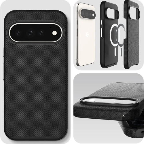 Etui 3mk Hardy Shockproof MagCase do MagSafe do Google Pixel 11 Pro XL, czarne (3/12)