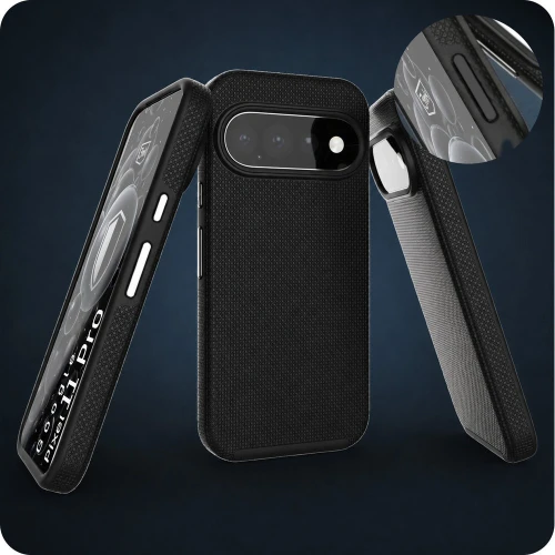 Etui 3mk Hardy Shockproof MagCase do MagSafe do Google Pixel 11 Pro, czarne (9/12)