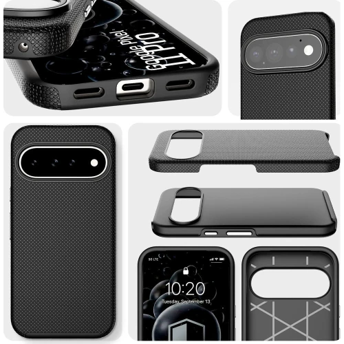 Etui 3mk Hardy Shockproof MagCase do MagSafe do Google Pixel 11 Pro, czarne (11/12)