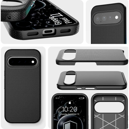 Etui 3mk Hardy Shockproof MagCase do MagSafe do Google Pixel 11, czarne (11/12)
