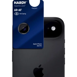 Szkło szafirowe na aparat z aplikatorem 3mk Hardy Sapphire Lens do iPhone Air,