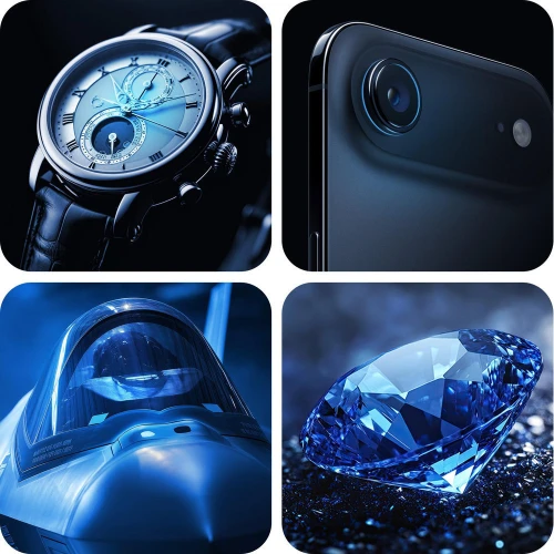 Szkło szafirowe na aparat z aplikatorem 3mk Hardy Sapphire Lens do Apple iPhone Air, (4/9)