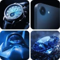 Szkło szafirowe na aparat z aplikatorem 3mk Hardy Sapphire Lens do Apple iPhone 17e / 16e, czarne (4/9)