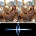 Szkło szafirowe na aparat z aplikatorem 3mk Hardy Sapphire Lens do Apple iPhone 17e / 16e, czarne (5/9)