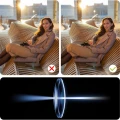 Szkło szafirowe na aparat z aplikatorem 3mk Hardy Sapphire Lens do Apple iPhone 17 / 16 Plus / 16, czarne (5/9)