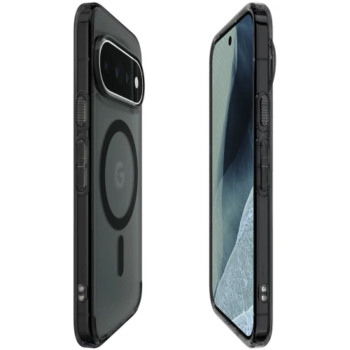 Etui Spigen Ultra Hybrid Mag do MagSafe do Google Pixel 11 Pro, półprzezroczysto-czarne