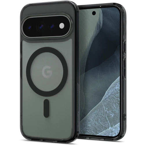 Etui Spigen Ultra Hybrid Mag do MagSafe do Google Pixel 11 Pro, półprzezroczysto-czarne