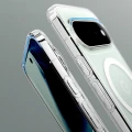 Etui Spigen Ultra Hybrid Mag do MagSafe do Google Pixel 11 Pro, przezroczysto-białe
