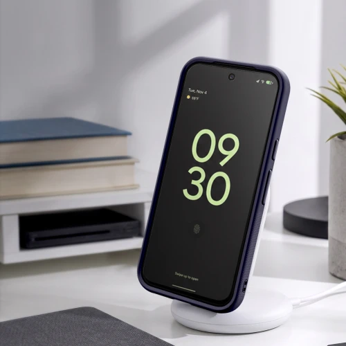 Etui Spigen Nano Pop Mag do MagSafe do Google Pixel 11, granatowo-żółte