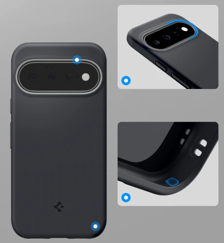 Etui Spigen Nano Pop Mag do MagSafe do Google Pixel 11, czarno-szare