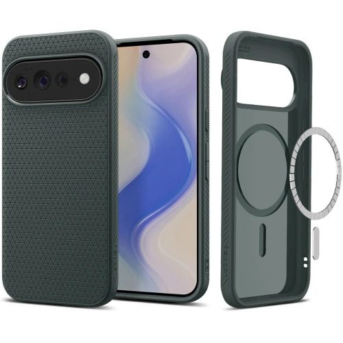 Etui Spigen Liquid Air Mag do MagSafe do Google Pixel 11 Pro, zielone