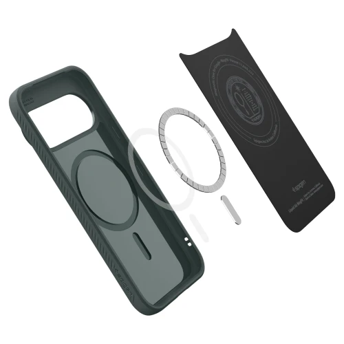 Etui Spigen Liquid Air Mag do MagSafe do Google Pixel 11 Pro, zielone