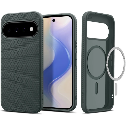 Etui Spigen Liquid Air Mag do MagSafe do Google Pixel 11, zielone