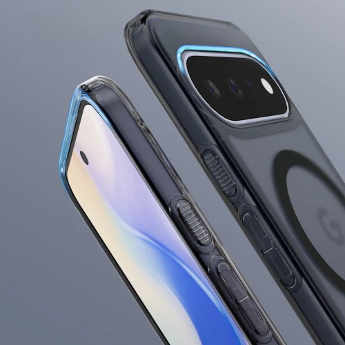 Etui Spigen Ultra Hybrid Mag do MagSafe do Google Pixel 11, półprzezroczysto-czarne