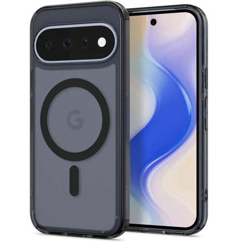 Etui Spigen Ultra Hybrid Mag do MagSafe do Google Pixel 11, półprzezroczysto-czarne