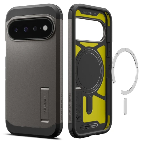 Etui Spigen Tough Armor Mag do MagSafe do Google Pixel 11 Pro XL, szare
