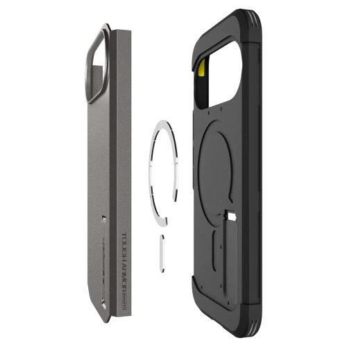 Etui Spigen Tough Armor Mag do MagSafe do Google Pixel 11 Pro XL, szare