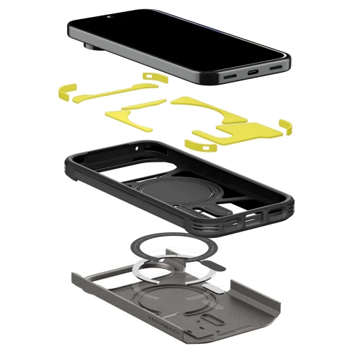 Etui Spigen Tough Armor Mag do MagSafe do Google Pixel 11 Pro, szare