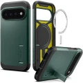 Etui Spigen Tough Armor Mag do MagSafe do Google Pixel 11 Pro, zielone