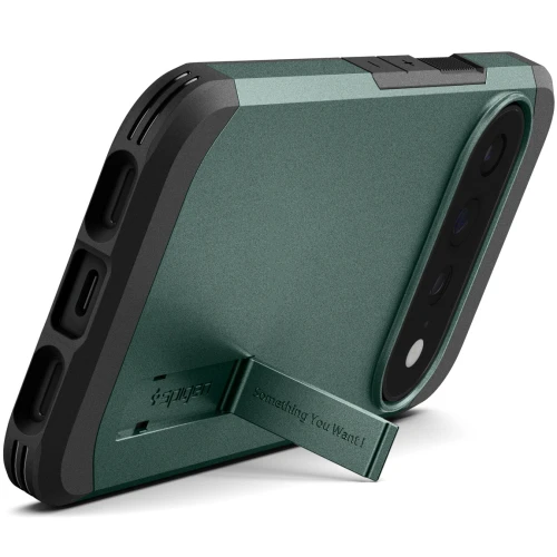 Etui Spigen Tough Armor Mag do MagSafe do Google Pixel 11 Pro, zielone