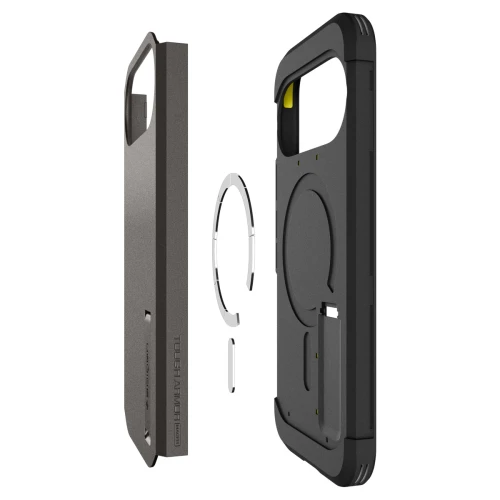 Etui Spigen Tough Armor Mag do MagSafe do Google Pixel 11, szare