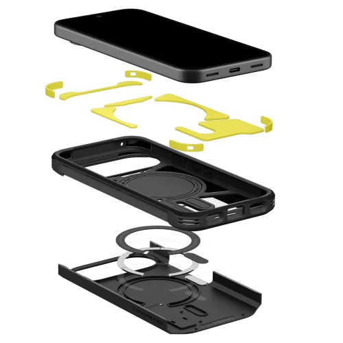 Etui Spigen Tough Armor Mag do MagSafe do Google Pixel 11, czarne