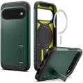 Etui Spigen Tough Armor Mag do MagSafe do Google Pixel 11, zielone
