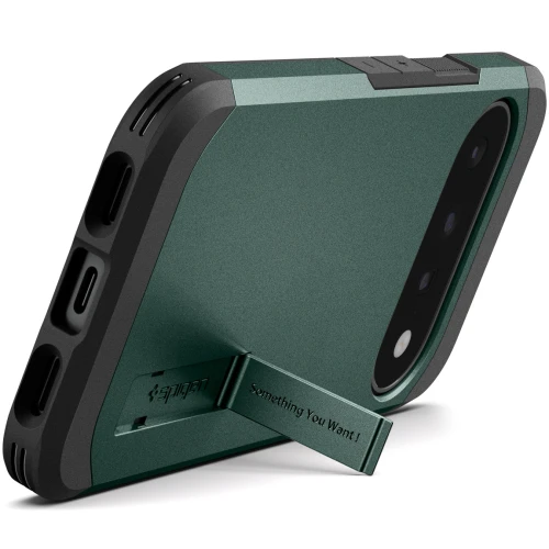 Etui Spigen Tough Armor Mag do MagSafe do Google Pixel 11, zielone
