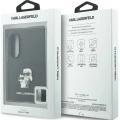 Etui Karl Lagerfeld Karl Lagerfeld Saffiano Pins do Galaxy Z Fold8, czarne