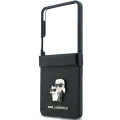 Etui Karl Lagerfeld Karl Lagerfeld Saffiano Pins do Galaxy Z Flip8, czarne