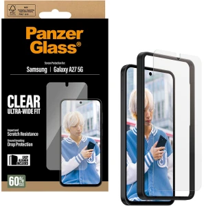 Szkło hartowane z aplikatorem PanzerGlass Ultra-Wide Fit do Galaxy A27 5G, przezroczyste