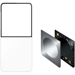 Etui Samsung FlipSuit Case do Galaxy Z Flip8, przezroczyste z wymienną płytką